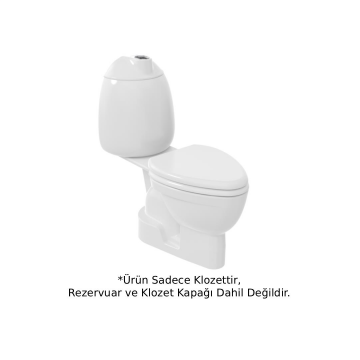 Creavit CK300 Çocuk Alttan Çıkışlı Klozet Beyaz