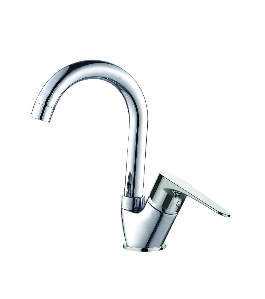 Creavit VG1509 Vega Kısa U Borulu Lavabo Bataryası - Krom