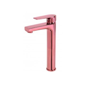 Creavit SR6500C Sharp Uzun Lavabo Bataryası - Rose Gold