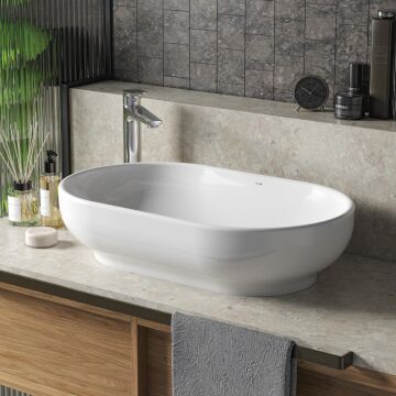 Creavit SO6500 Solo Uzun Lavabo Bataryası - Krom