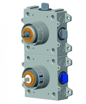 Creavit DSA3000 Sıvaaltı 3 Su Çıkışlı Ankastre Duş Bataryası