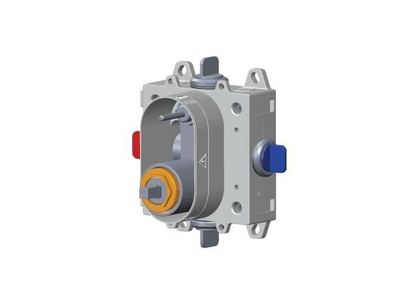 Creavit DSA2000S Çift Su Çıkışlı Ankastre Duş Bataryası