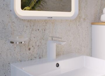Creavit BL1511-B Bloom Lavabo Bataryası - Beyaz