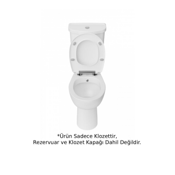 Creavit BD305 Alttan Çıkışlı Bedensel Engelli Klozet - Beyaz