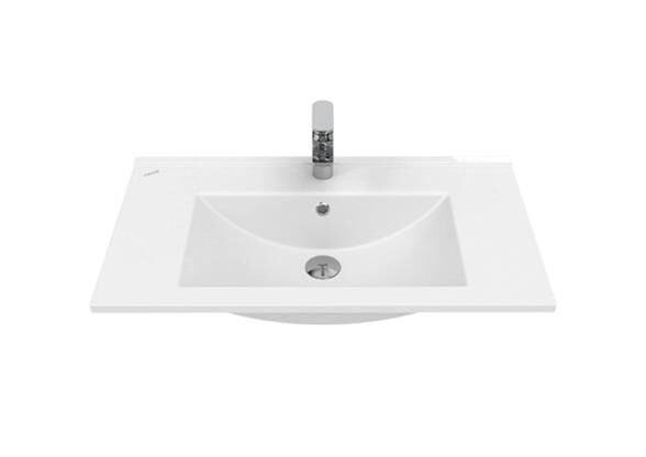Creavit SU080 Su Etajerli Lavabo 80 cm Beyaz