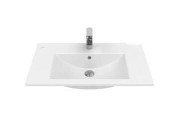 Creavit SU080 Su Etajerli Lavabo 80 cm Beyaz