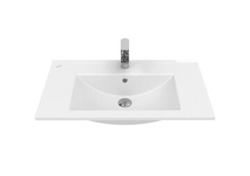 Creavit SU080 Su Etajerli Lavabo 80 cm Beyaz