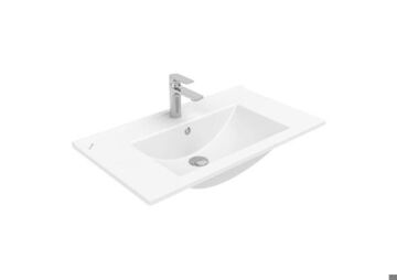 Creavit SU080 Su Etajerli Lavabo 80 cm Beyaz