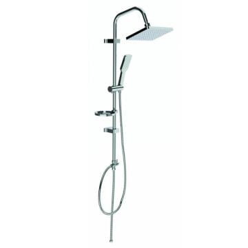 Creavit SH630 Tepe Duş Sistemi Kendinden Temizleyicili Kare - Krom