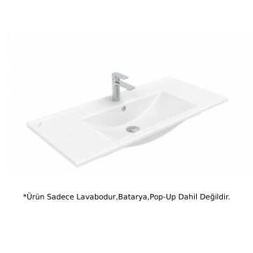 Creavit SU100 Su Etajerli Lavabo Beyaz 100cm