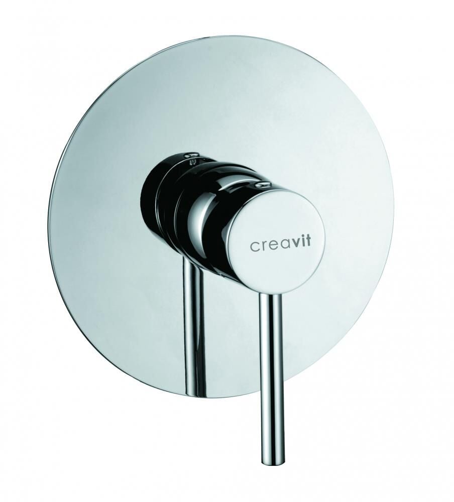 Creavit DFC2098 Tek Su Çıkışlı Ankastre Duş Bataryası - Krom