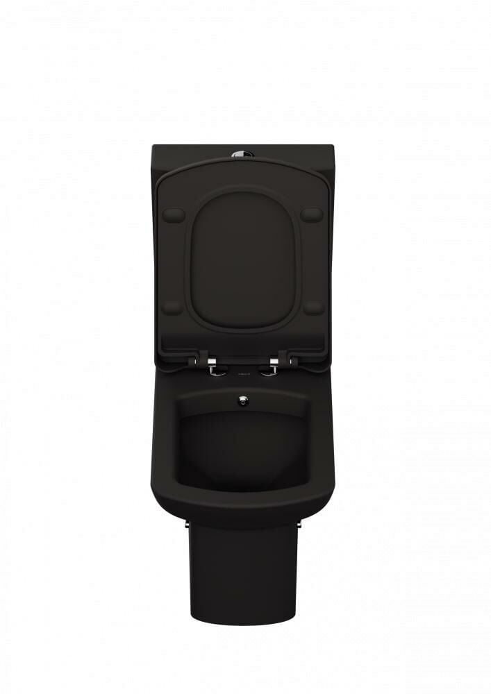 Creavit Lara Duvara Dayalı Klozet Siyah Mat