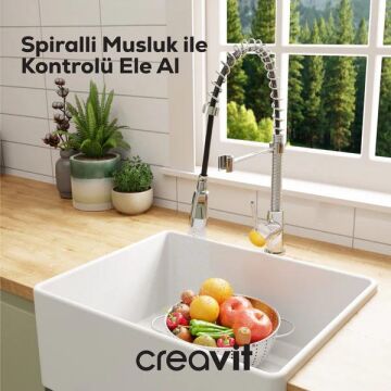 Creavit MF9910L Spiralli Mutfak Bataryası
