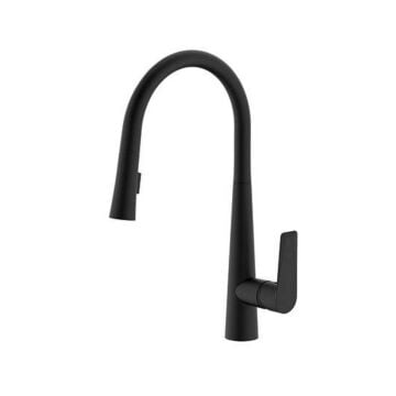 Creavit MF8858S Spiralli Mutfak Bataryası Mat Siyah