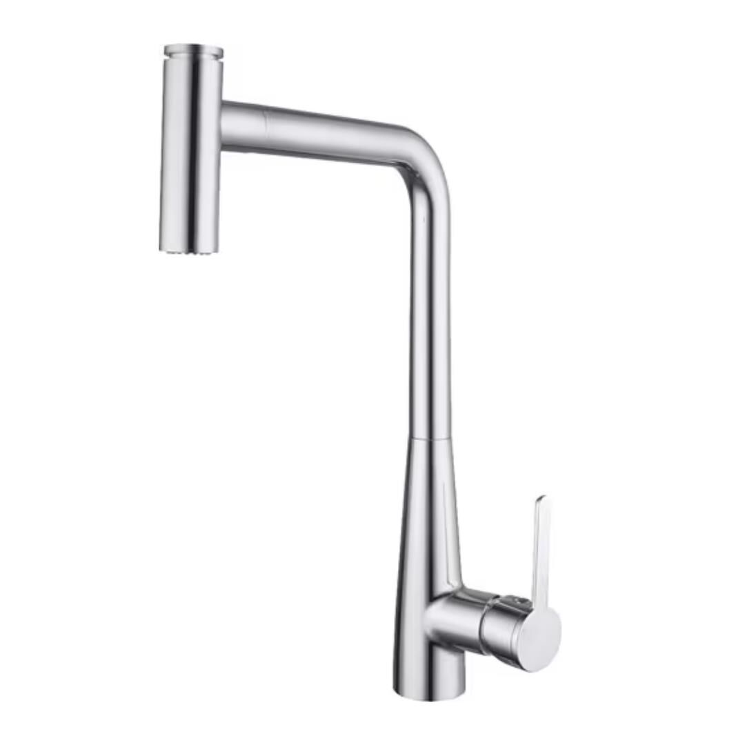 Creavit MF8555 Spiralli Mutfak Bataryası İki Fonksiyonlu Krom