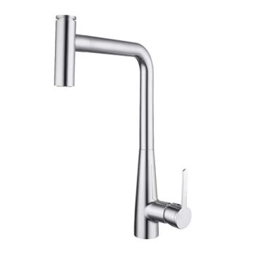 Creavit MF8555 Spiralli Mutfak Bataryası İki Fonksiyonlu Krom