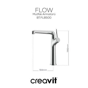 Creavit FL8500 Flow Mutfak Bataryası