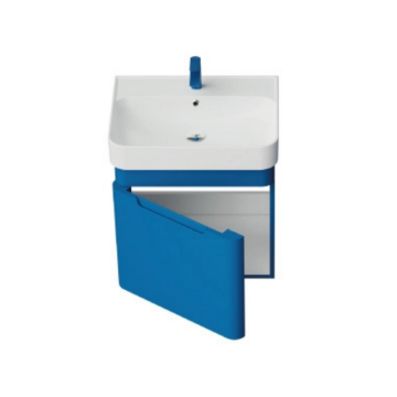 Creavit Colorit Lavabo Dolabı 60cm Ocean Kapaklı