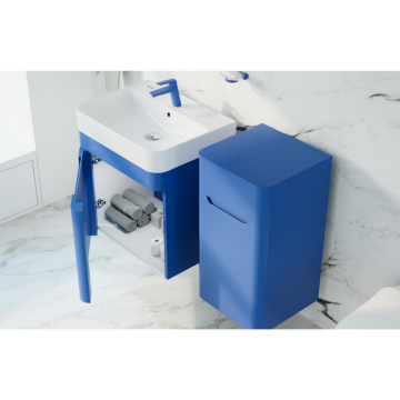 Creavit Colorit Lavabo Dolabı 60cm Ocean Kapaklı