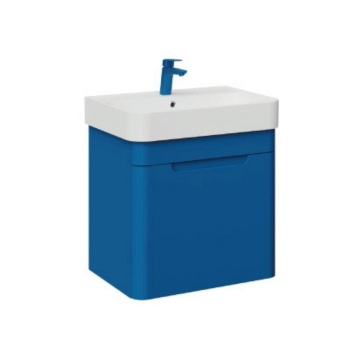 Creavit Colorit Lavabo Dolabı 60cm Ocean Tek Çekmeceli