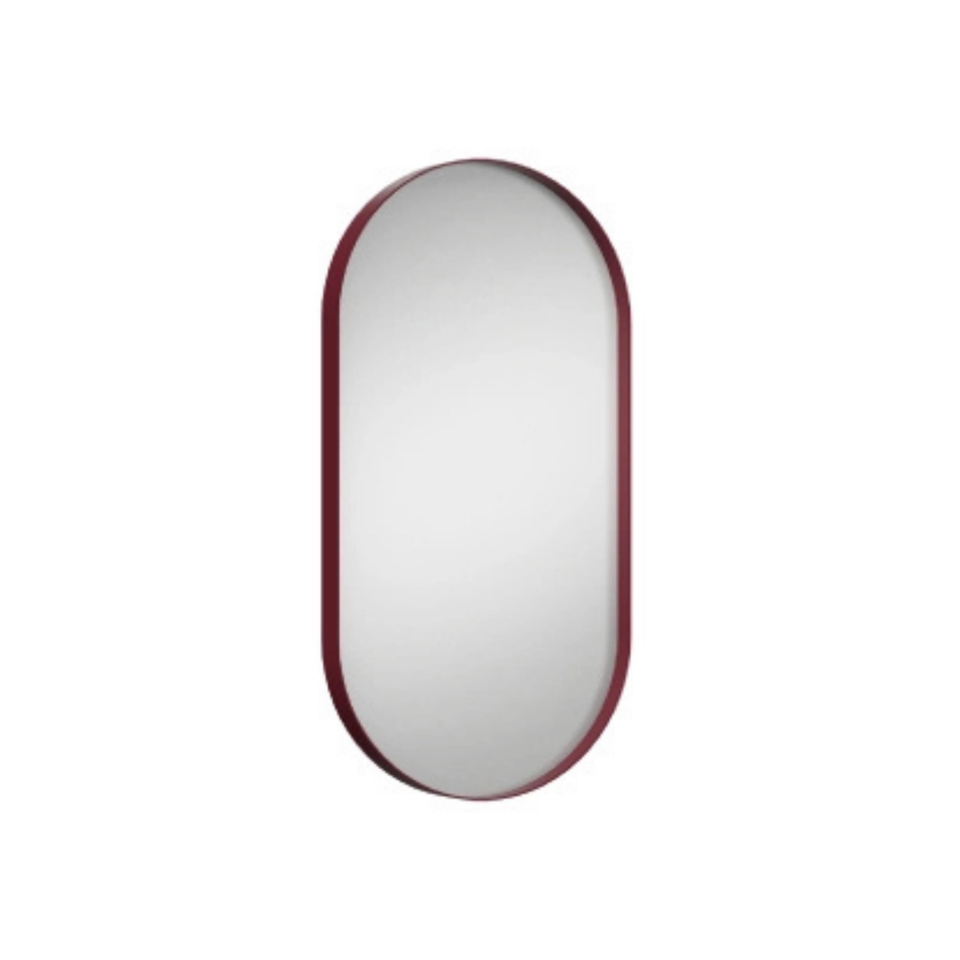 Creavit Colorit Oval Ayna - Berry 40x80 cm