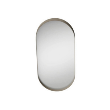 Creavit Colorit Oval Ayna - Cappuccino 30x80 cm