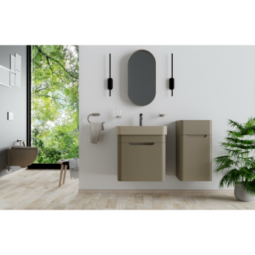 Colorit Oval Ayna Cappuccino