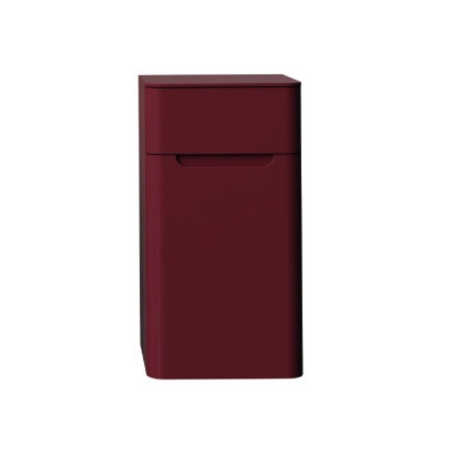 Creavit Colorit Çamaşır Sepetli Boy Dolabı - Berry 40x75 cm