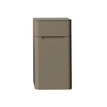 Creavit Colorit Çamaşır Sepetli Boy Dolabı - Cappuccino 40x75 cm