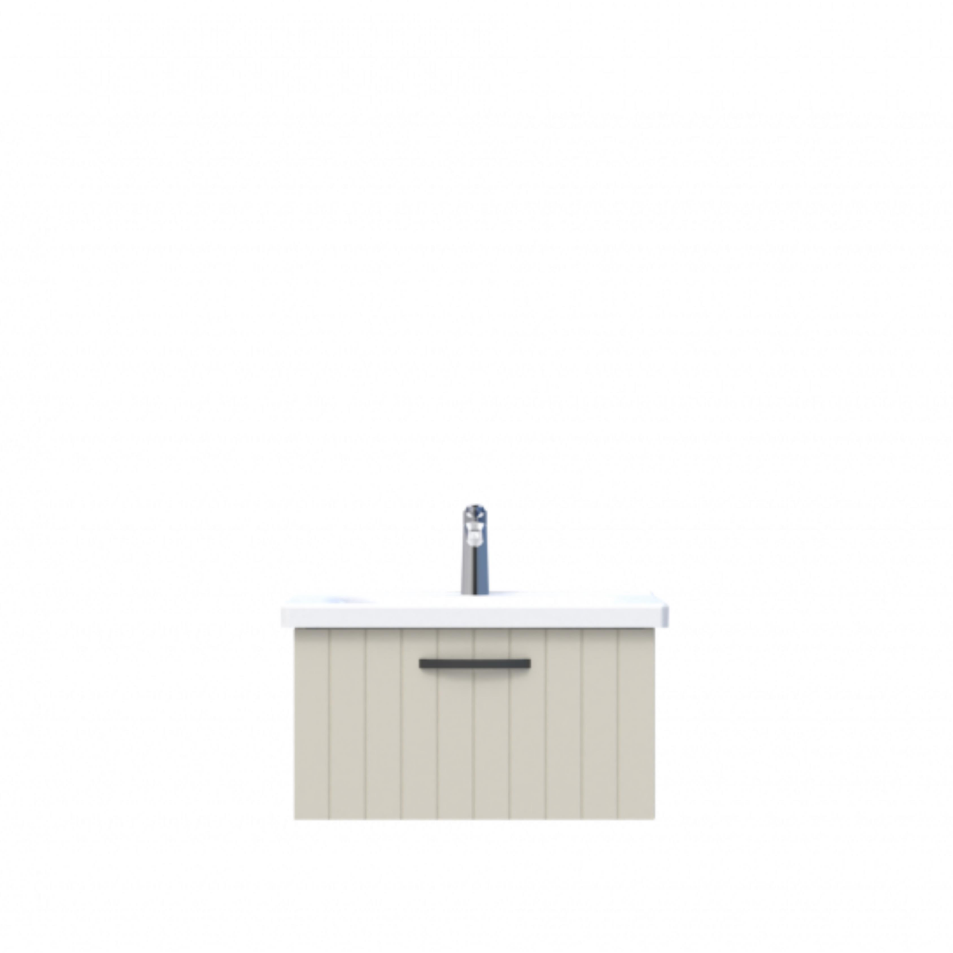 D10 Next Lavabo Dolabı Tezgah Altı 1 Çekmeceli 65 cm Dafne Lake