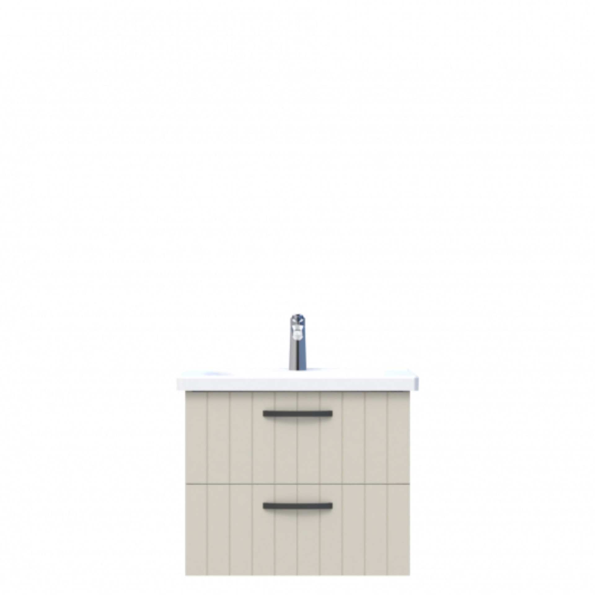 D10 Next Lavabo Dolabı Tezgah Altı 2 Çekmeceli 65 cm Dafne Lake