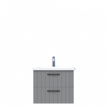 D10 Next Lavabo Dolabı Tezgah Altı 2 Çekmeceli 65 cm Gri Lake