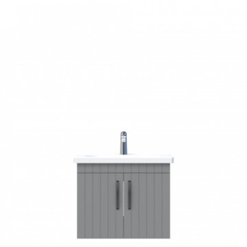 D10 Next Lavabo Dolabı Tezgah Altı Kapaklı 65 cm Gri Lake