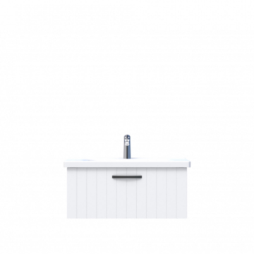 D10 Next Lavabo Dolabı Tezgah Altı 1 Çekmeceli 80 cm Beyaz Lake