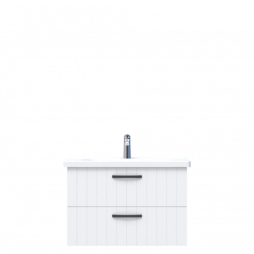 D10 Next Lavabo Dolabı Tezgah Altı 2 Çekmeceli 80 cm Beyaz Lake