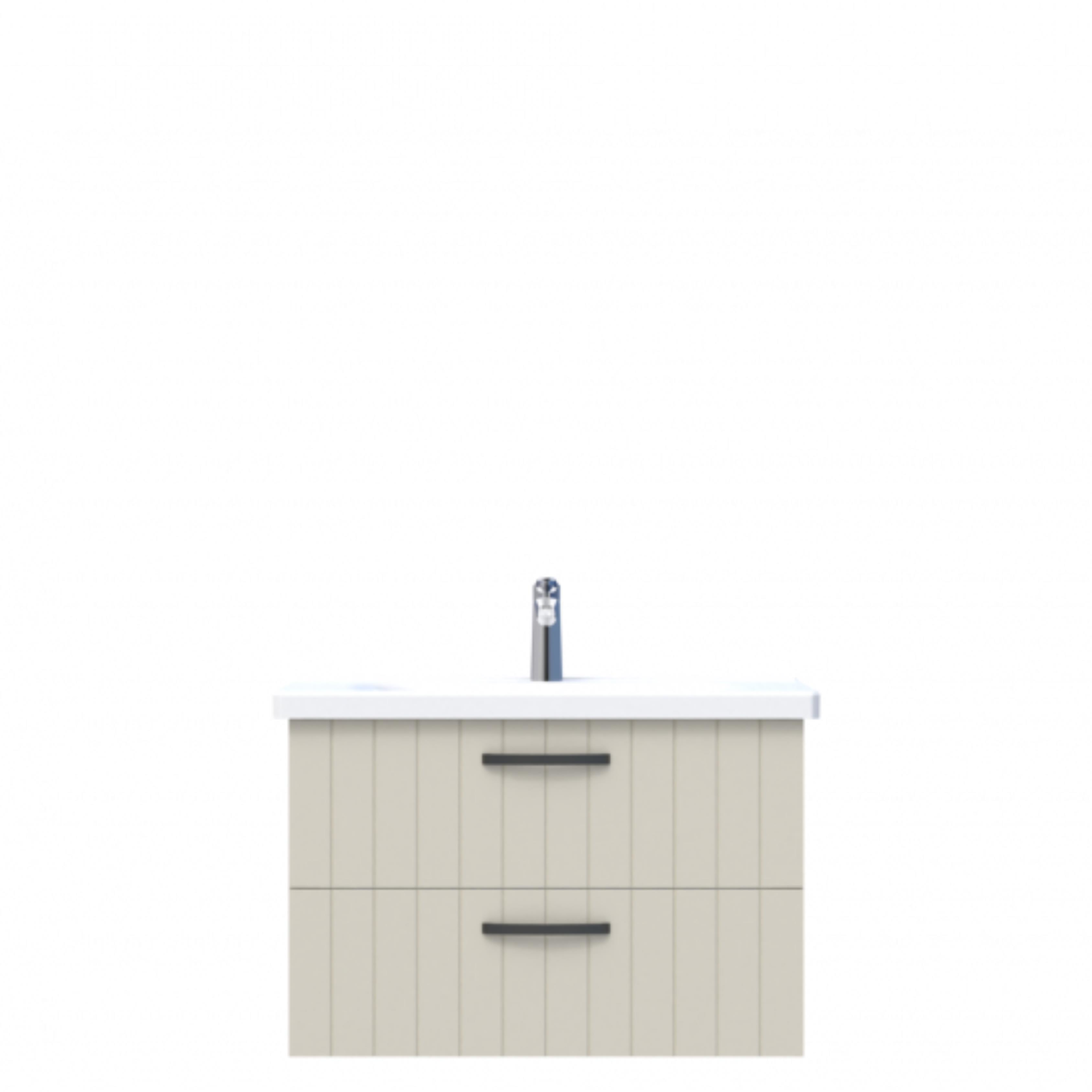 D10 Next Lavabo Dolabı Tezgah Altı 2 Çekmeceli 80 cm Dafne Lake