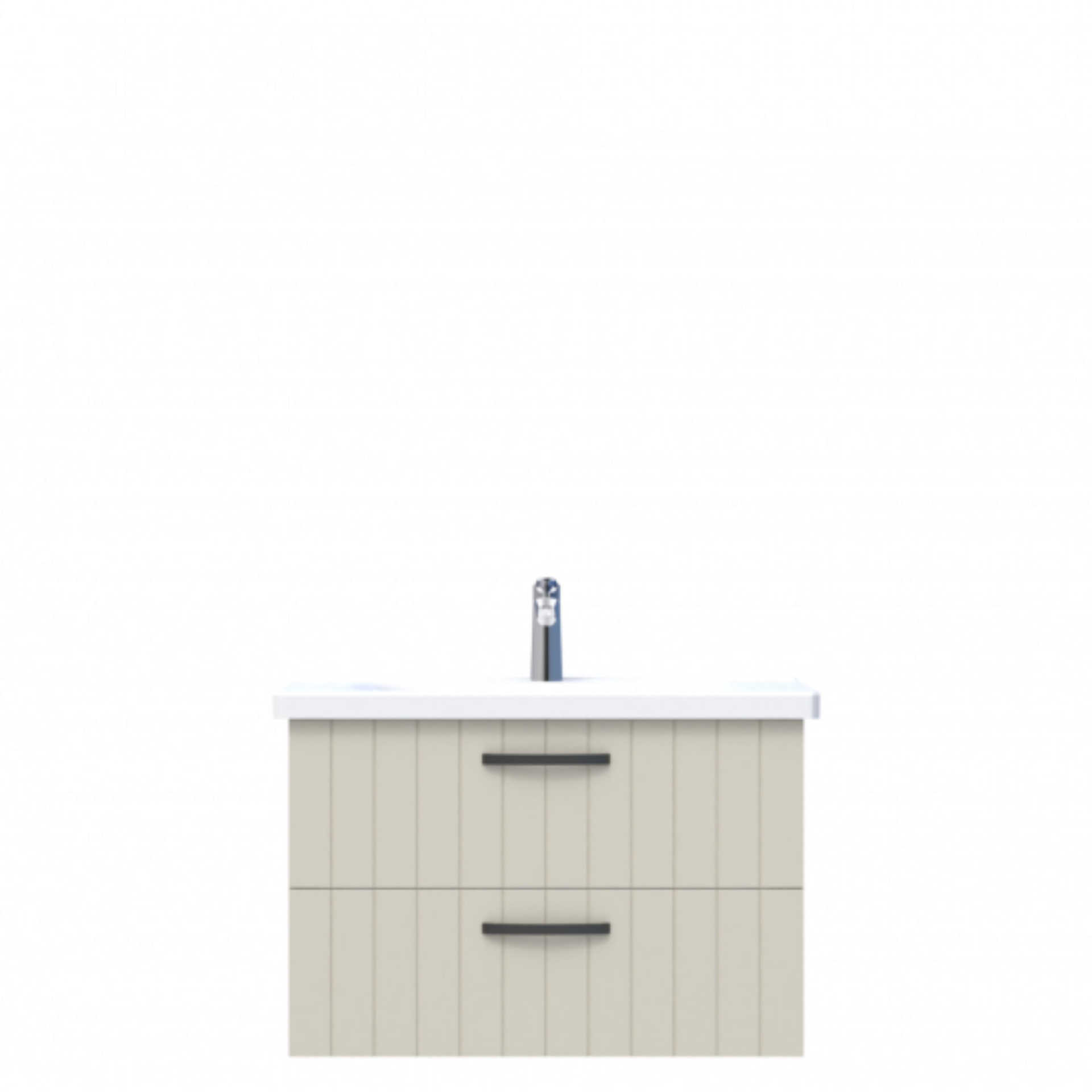 D10 Next Lavabo Dolabı Tezgah Altı 2 Çekmeceli 80 cm Dafne Lake