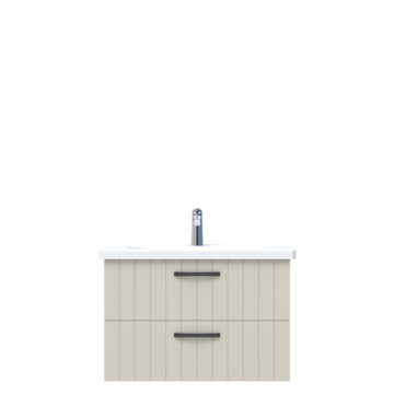 D10 Next Lavabo Dolabı Tezgah Altı 2 Çekmeceli 80 cm Dafne Lake