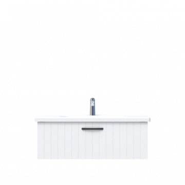 D10 Next Lavabo Dolabı Tezgah Altı 1 Çekmeceli 100 cm Beyaz Lake