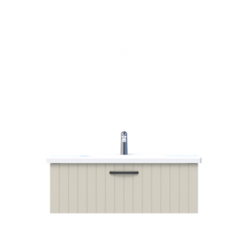 D10 Next Lavabo Dolabı Tezgah Altı 1 Çekmeceli 100 cm Dafne Lake
