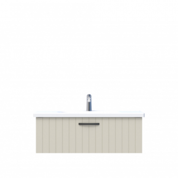 D10 Next Lavabo Dolabı Tezgah Altı 1 Çekmeceli 100 cm Dafne Lake