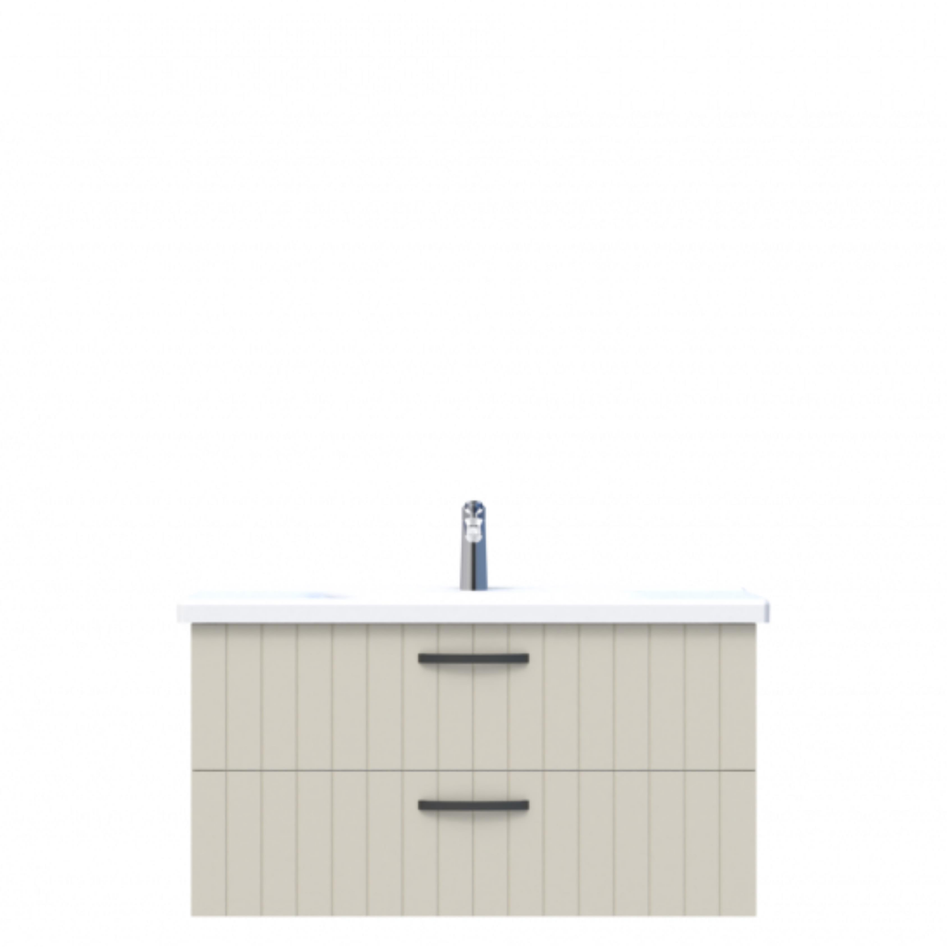 D10 Next Lavabo Dolabı Tezgah Altı 2 Çekmeceli 100 cm Dafne Lake