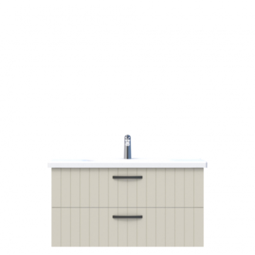 D10 Next Lavabo Dolabı Tezgah Altı 2 Çekmeceli 100 cm Dafne Lake