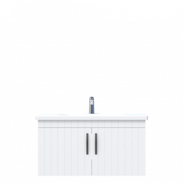 D10 Next Lavabo Dolabı Tezgah Altı Kapaklı 100 cm Beyaz Lake