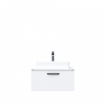 D10 Next Lavabo Dolabı Tezgah Üstü 1 Çekmeceli 65 cm Beyaz Melamin