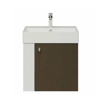 Creavit Font Lavabo Dolabı 50 cm Beyaz - Bakır