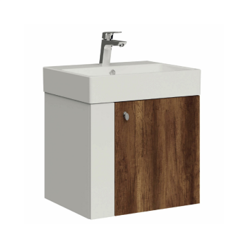 Creavit Font Lavabo Dolabı 50 cm Beyaz - Barok