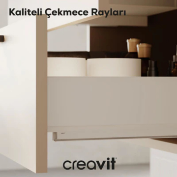 Creavit D20 2 Çekmeceli Lavabo Dolabı Dafne