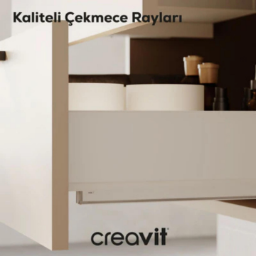 Creavit D20 2 Çekmeceli Lavabo Dolabı Dafne