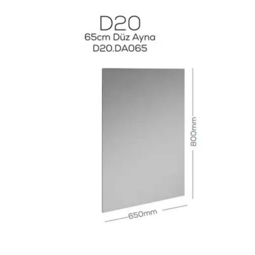 Creavit D20 Düz Ayna 65x80cm